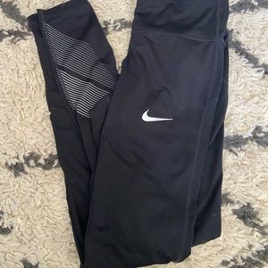 Nike Dri Fit Black Leggings S
